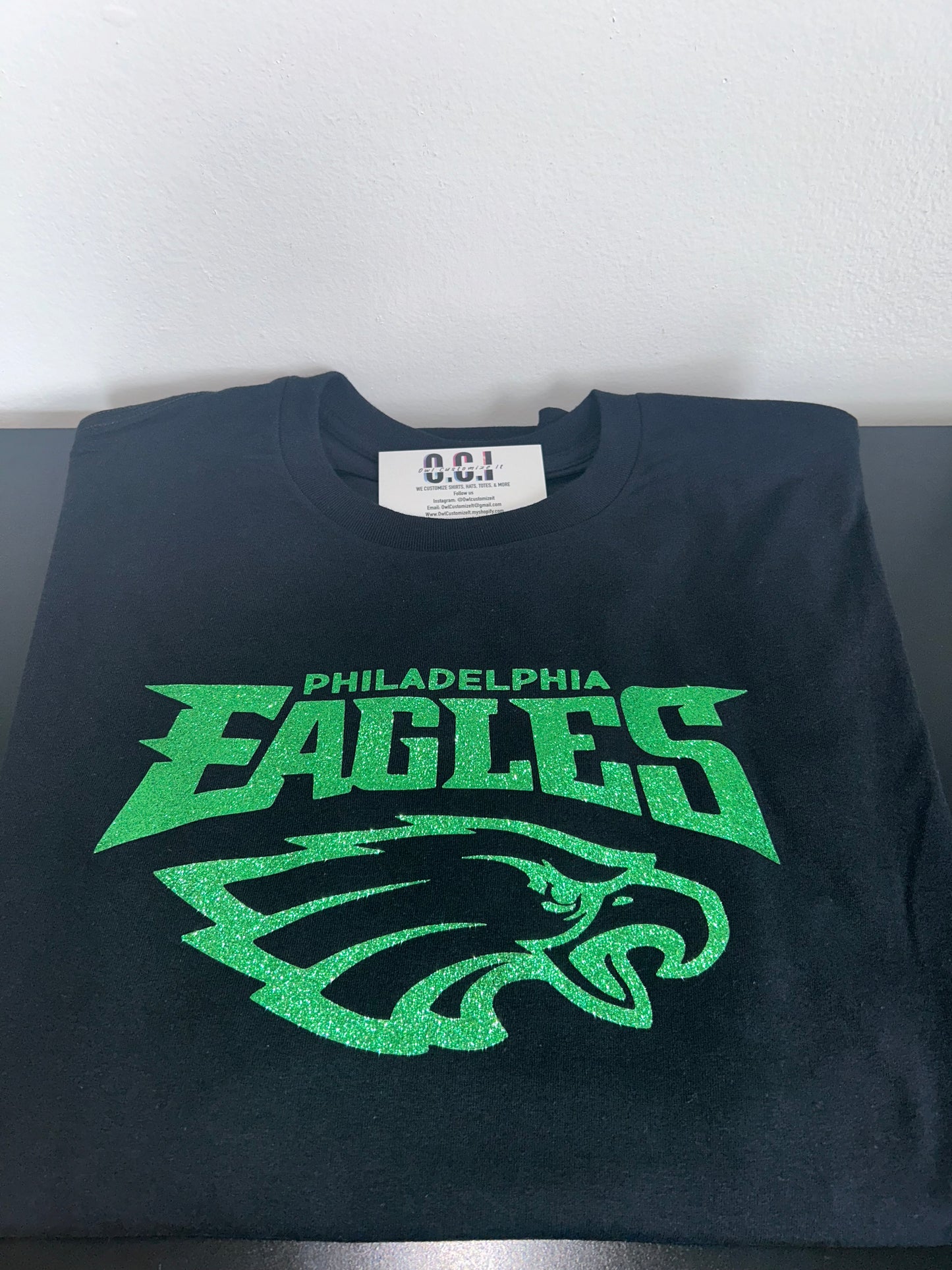 Glitter Eagles Sweatshirt