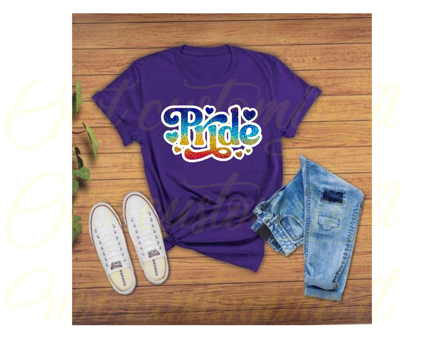 PRIDE Holographic T-shirt