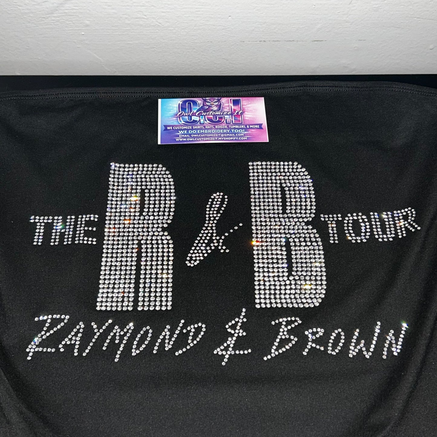 Rhinestone The R&B Tour Strapless Tube Top