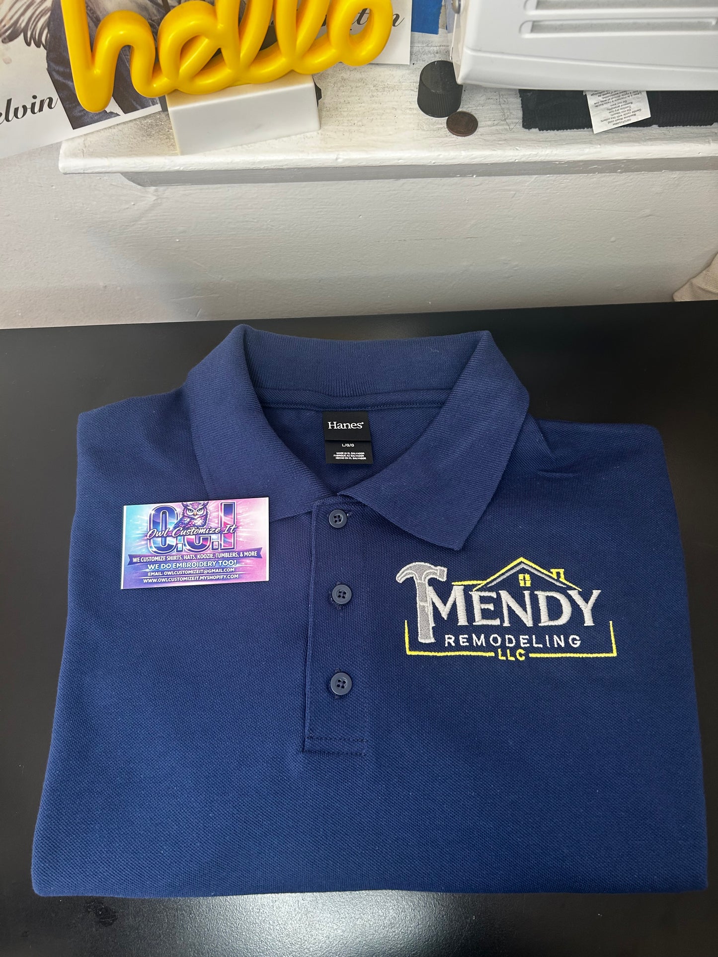 Company Embroidery Polo T-Shirt - Regular T-Shirt