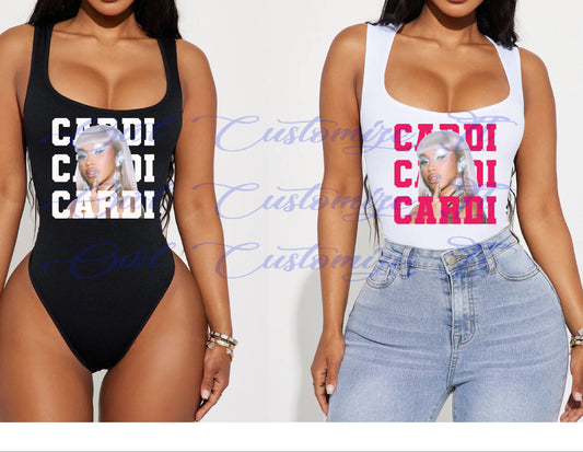 Cardi Cardi Cardi bodysuit