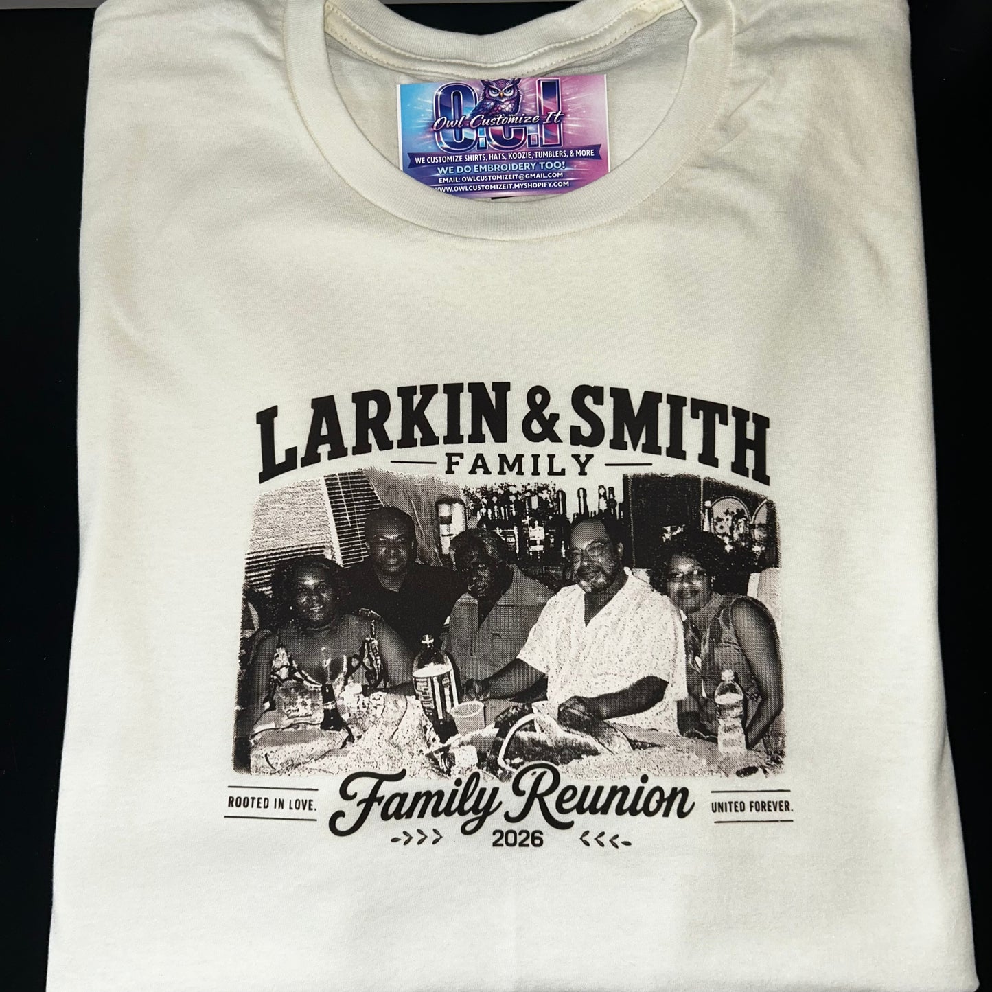 Family Reunion Custom T-Shirt 2026