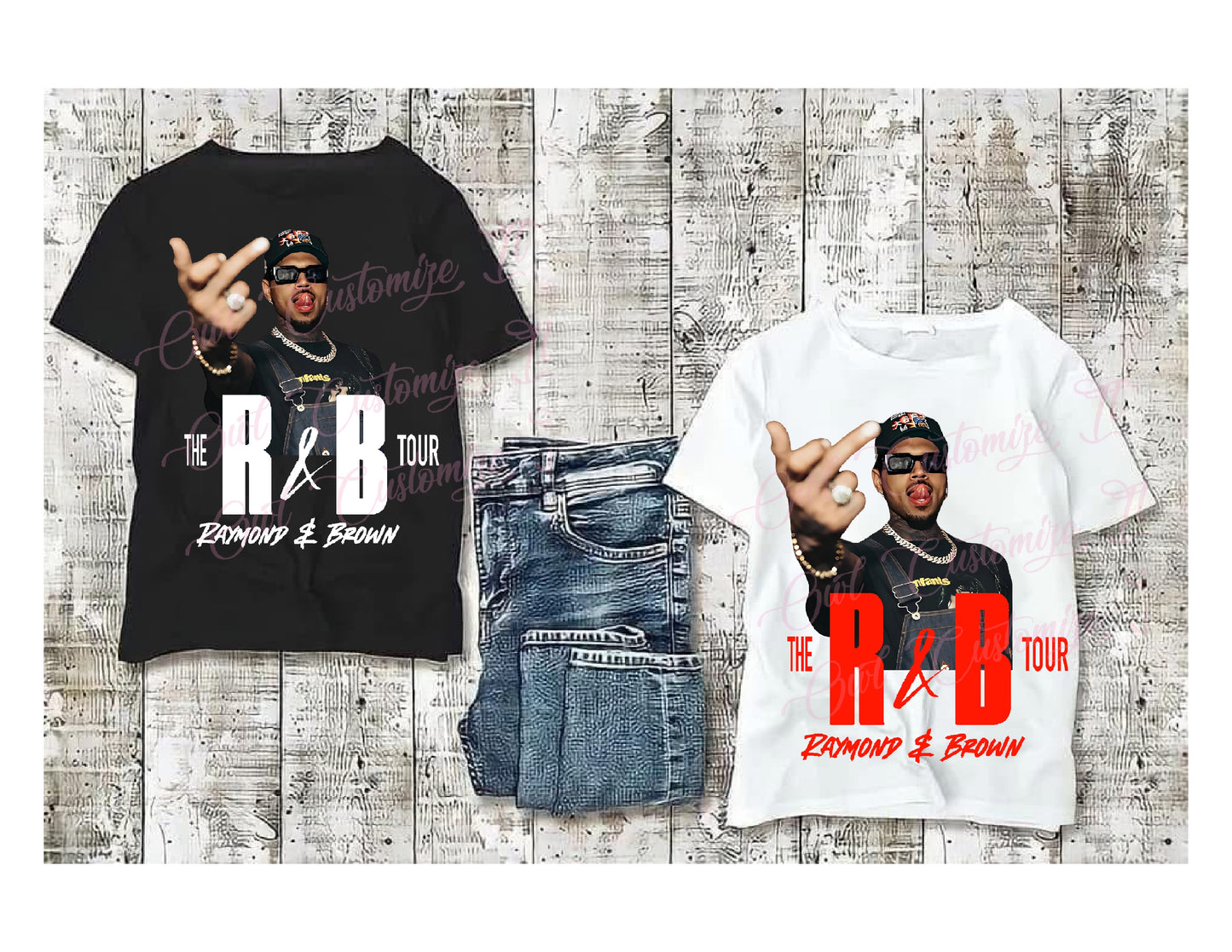 RnB Tour Strapless Gildan Tshirt