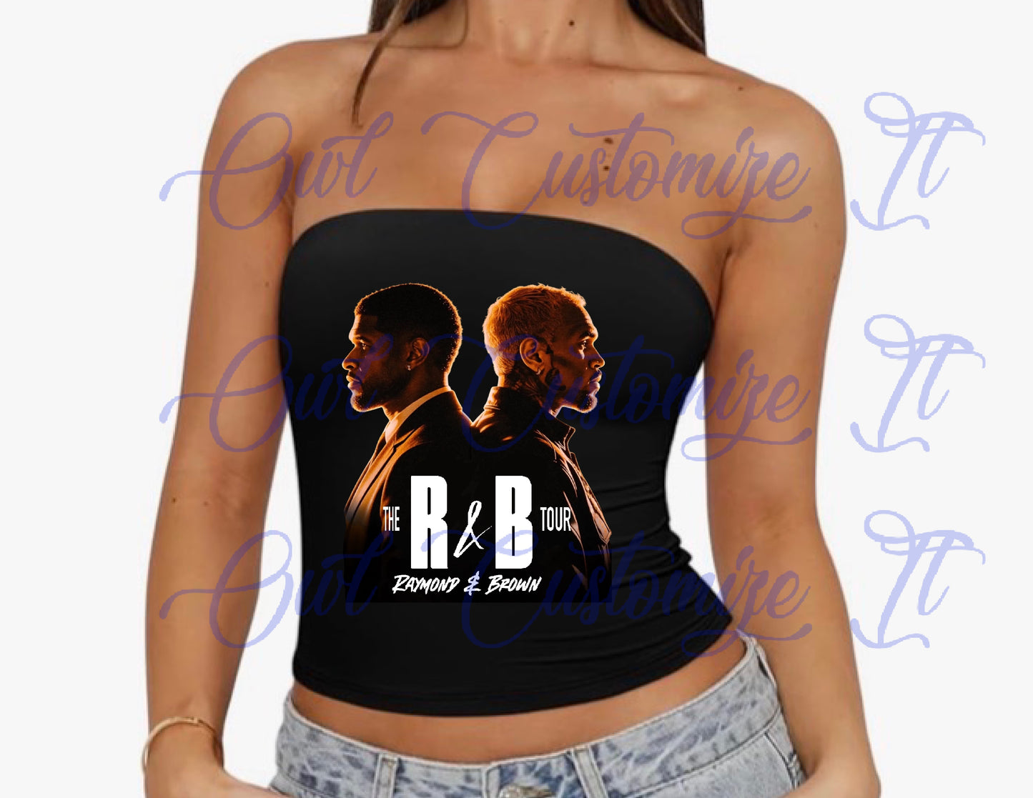 RnB Tour Strapless Tube Top
