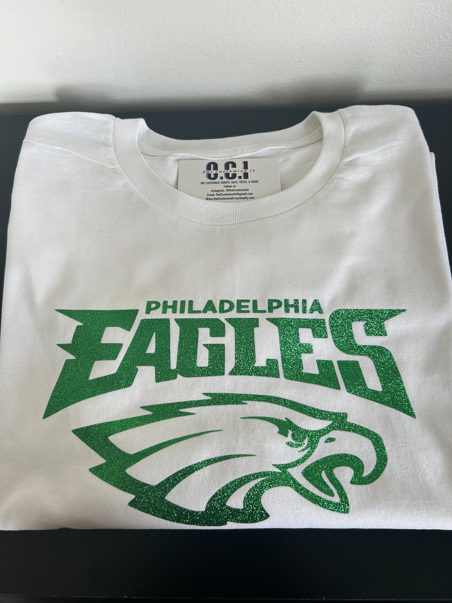 Glitter Philadelphia Eagles