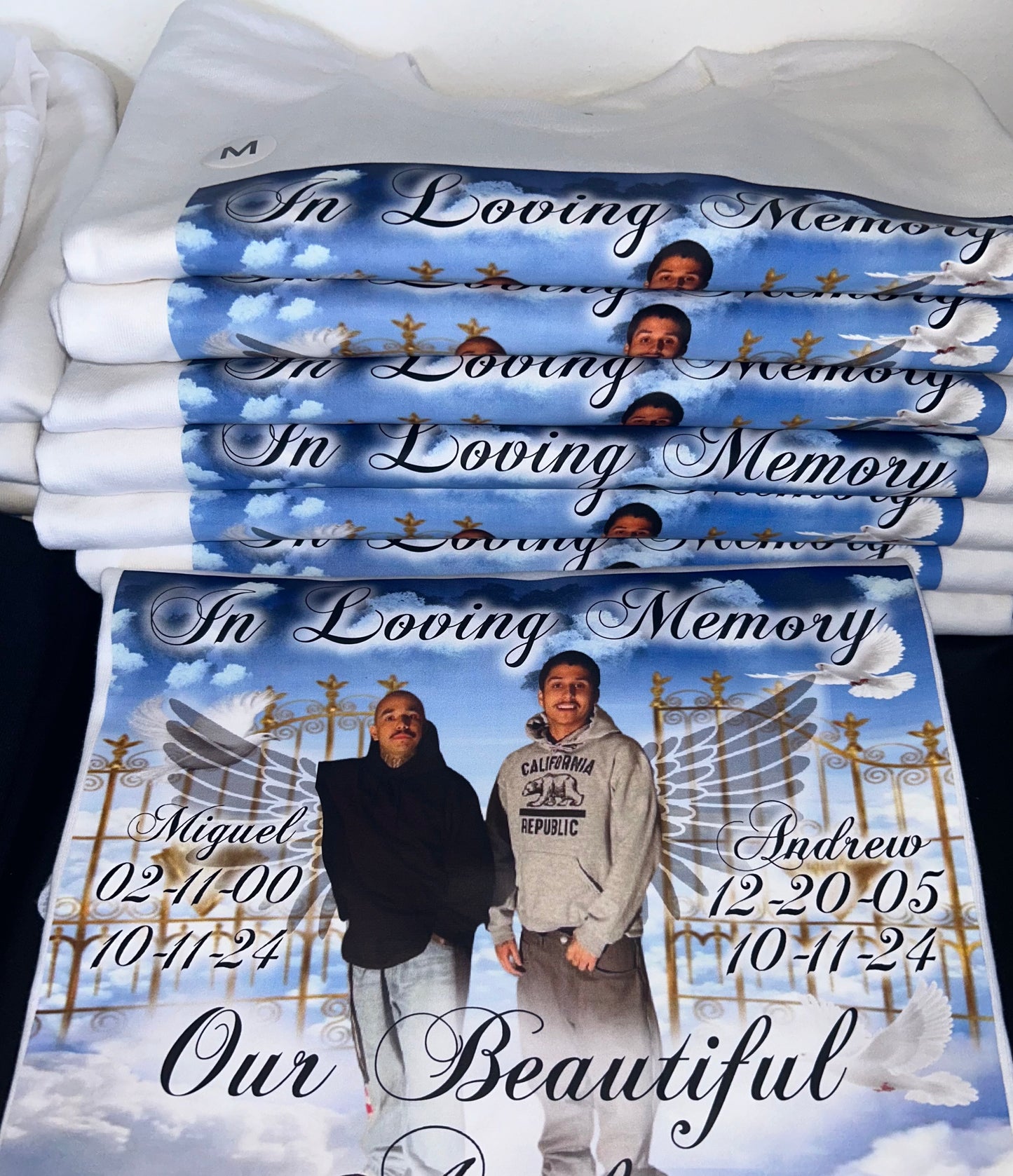 In loving memory custom T-Shirt