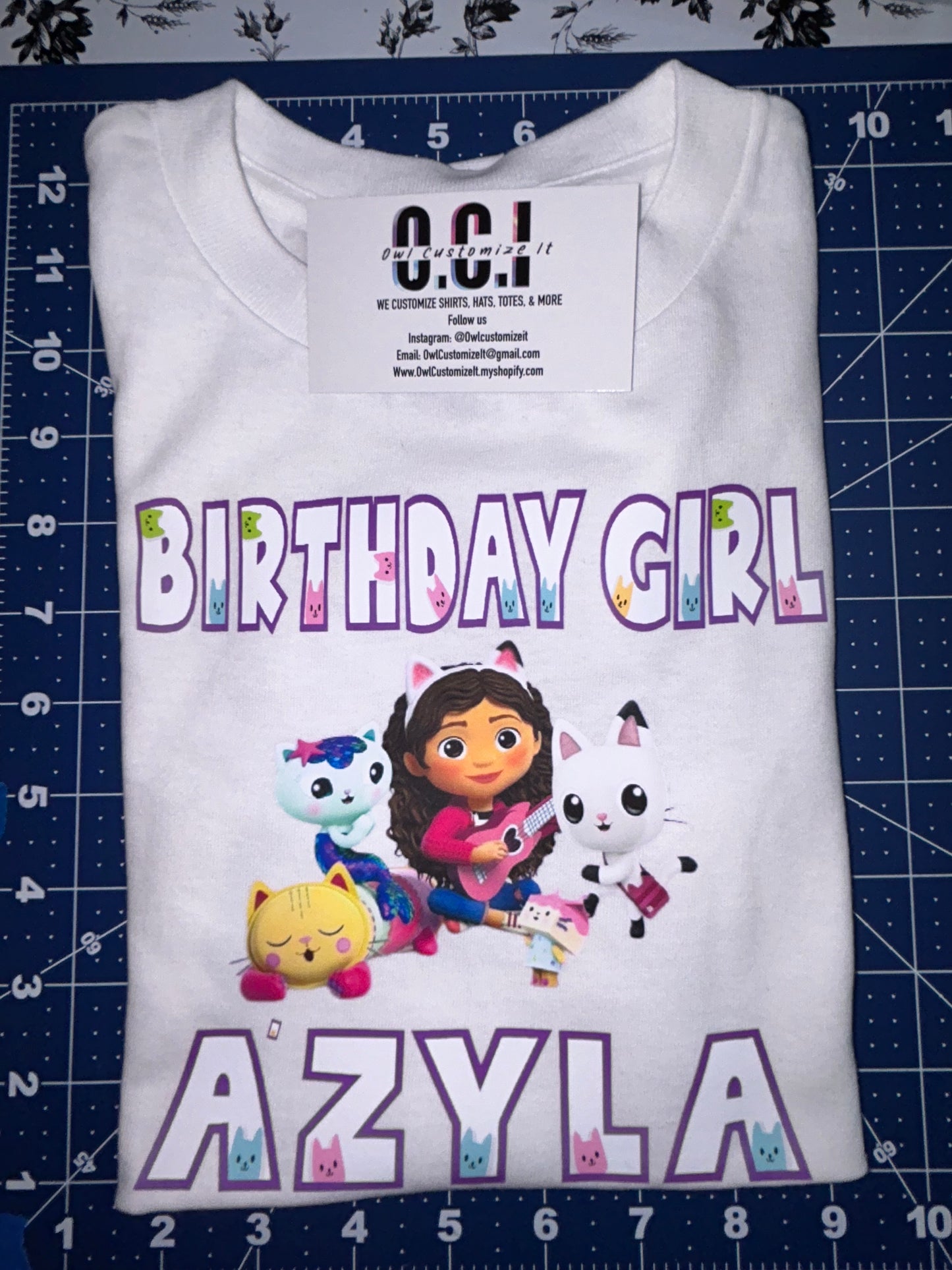 Customize Birthday T-shirt