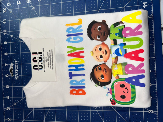 Customize Birthday T-shirt