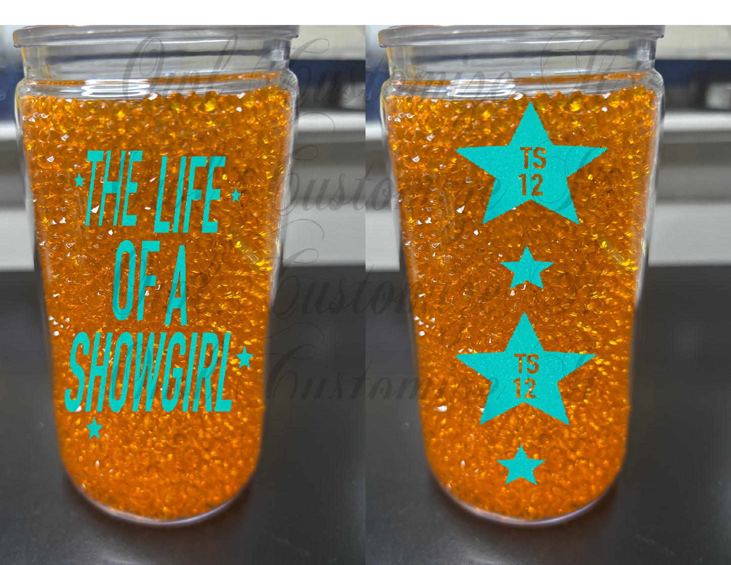 Snow globe Tumbler Life of Showgirl