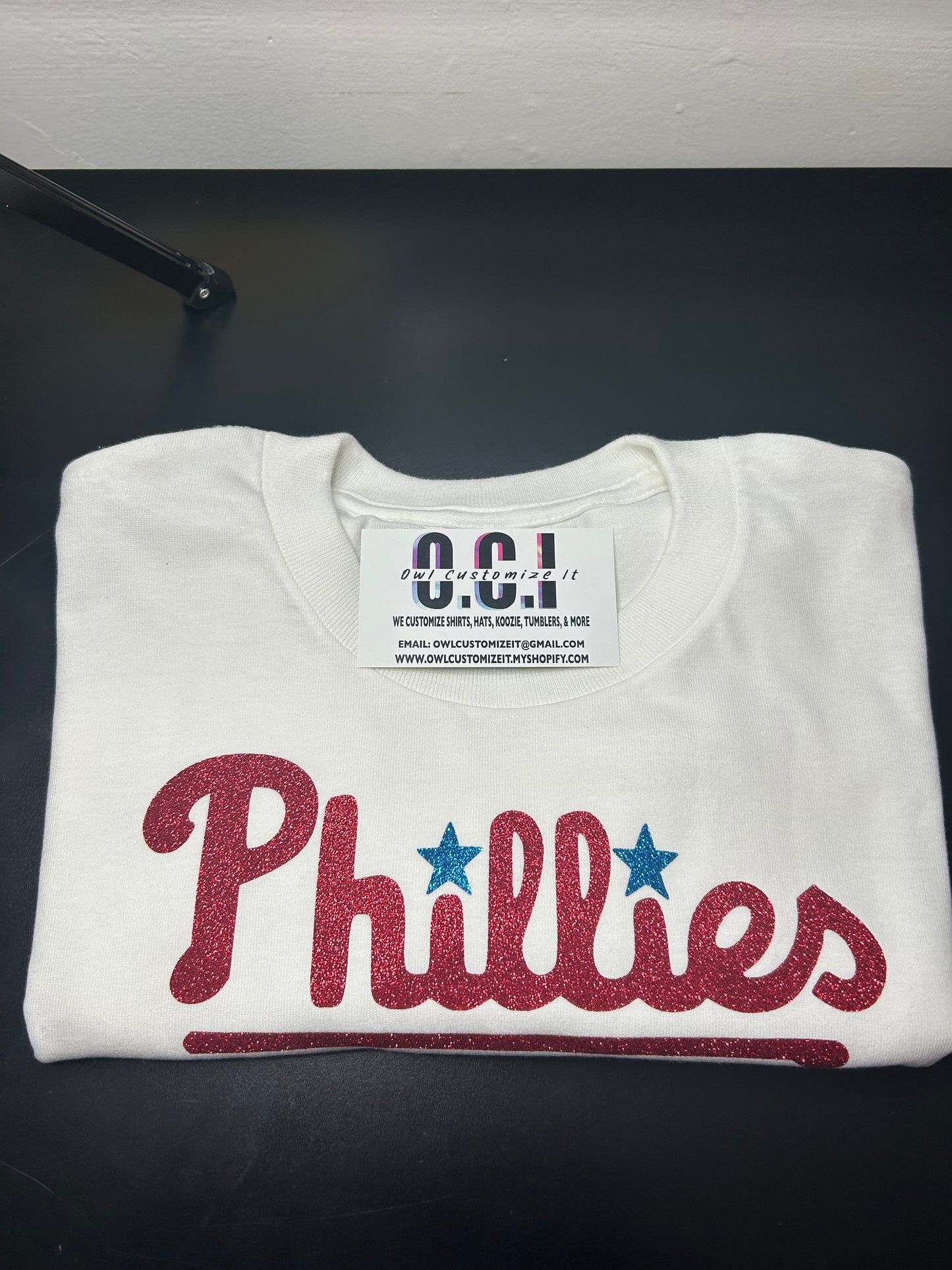 Philadelphia Sports Fan Shirt, Retro, Philadelphia Baseball Glitter Shirt, Red Sparkle Philly Fan Tee, Philly Baseball Game Day Shirt
