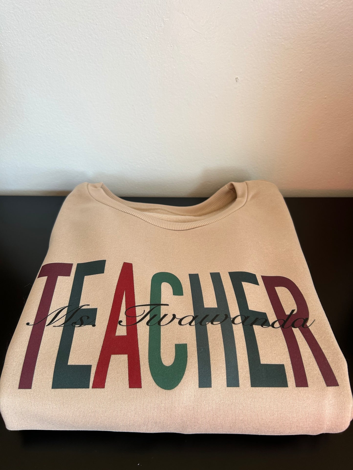 Customized Teacher Sweatshirt
