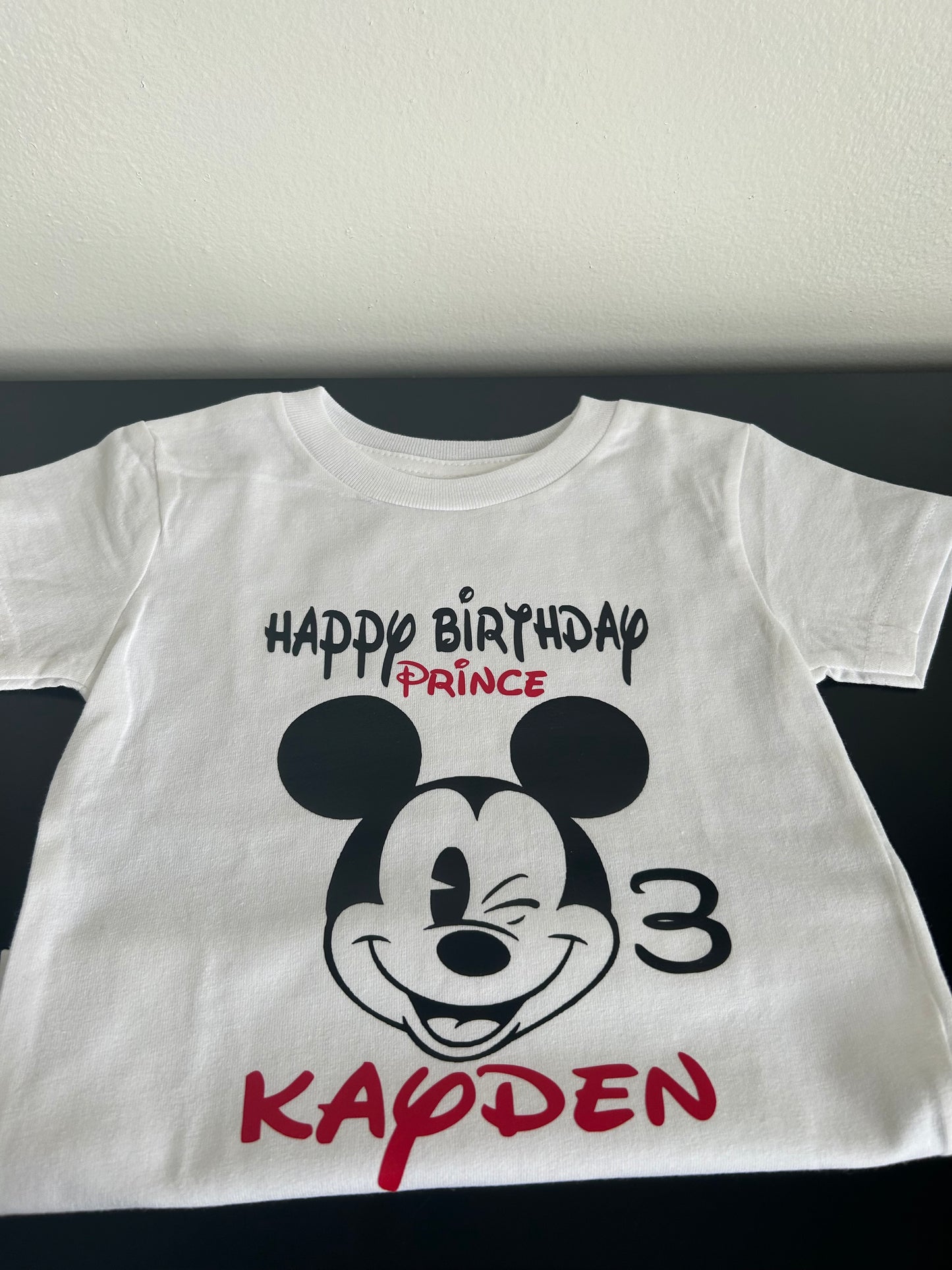 Customize Birthday T-shirt