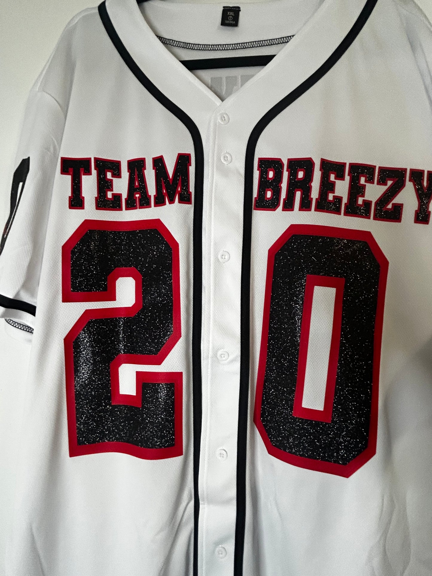 Custom Breezy Bowl Baseball Jersey