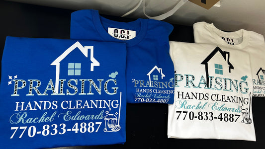 Custom Business Logo Shirt, Personalized Company Apparel, Work Uniform T-Shirt