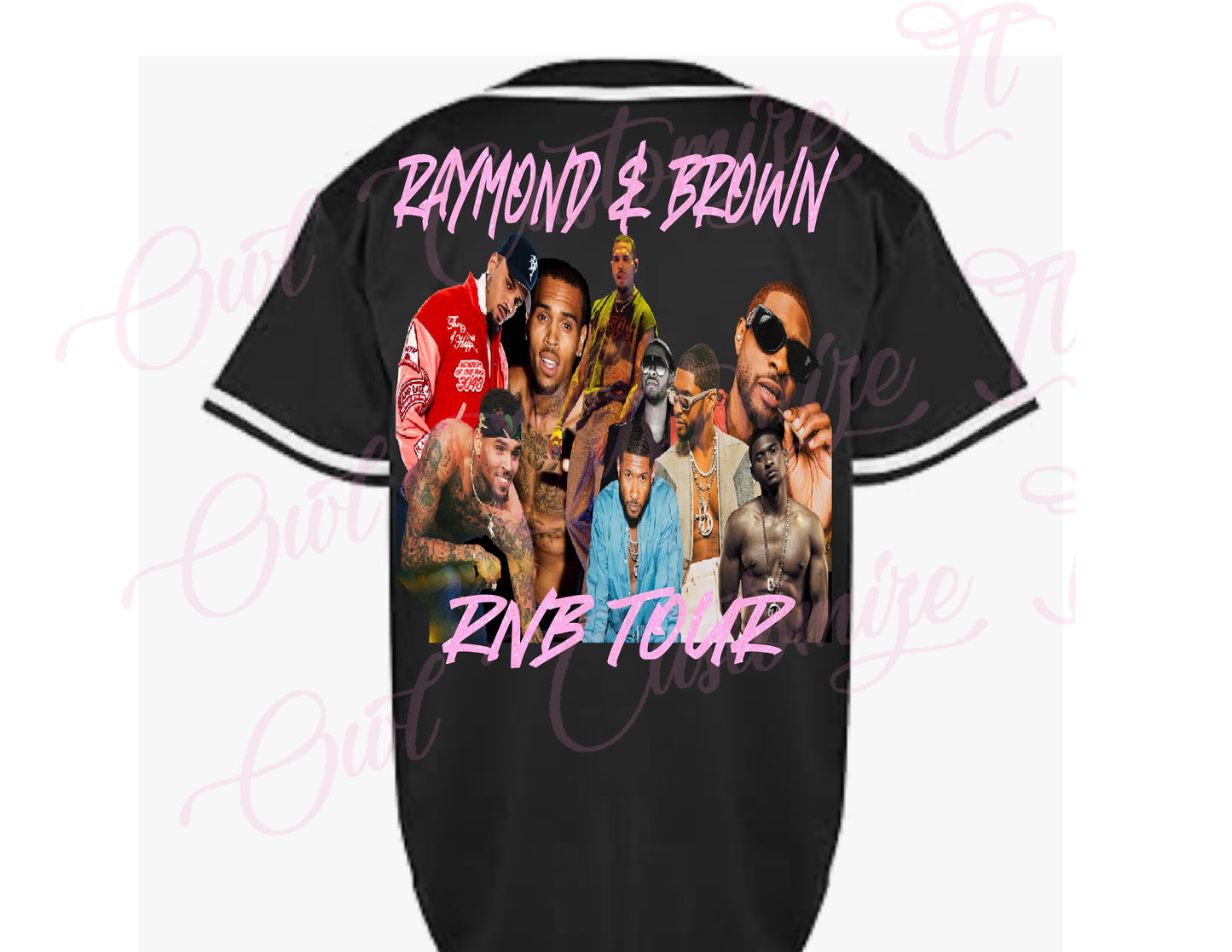 R & B Tour Glitter Jersey Raymond&Brown
