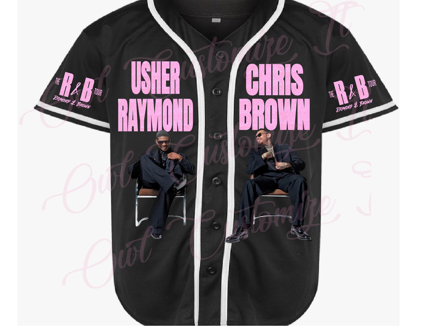R & B Tour Glitter Jersey Raymond&Brown