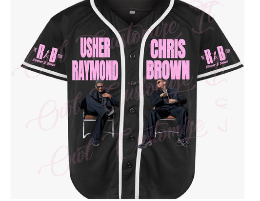 R & B Tour Glitter Jersey Raymond&Brown