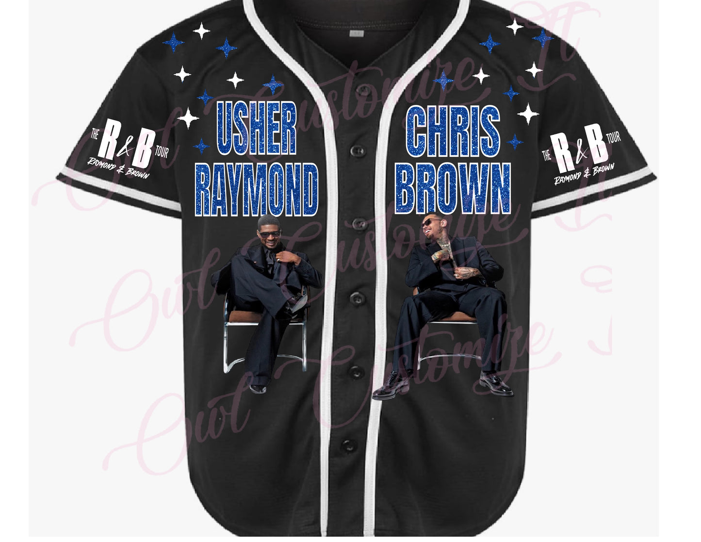 R & B Tour Glitter Jersey