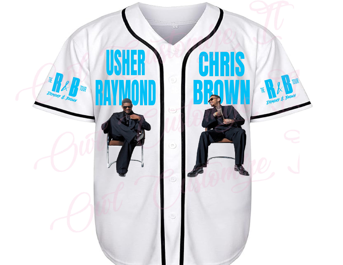 R & B Tour no glitter Jersey Raymond&Brown